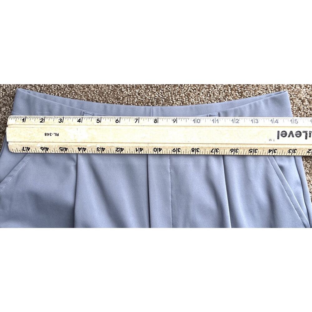 Halara Medium Gray Wide Leg Work Pants Stretch High Rise Pull On Trouser M - Picture 5 of 7